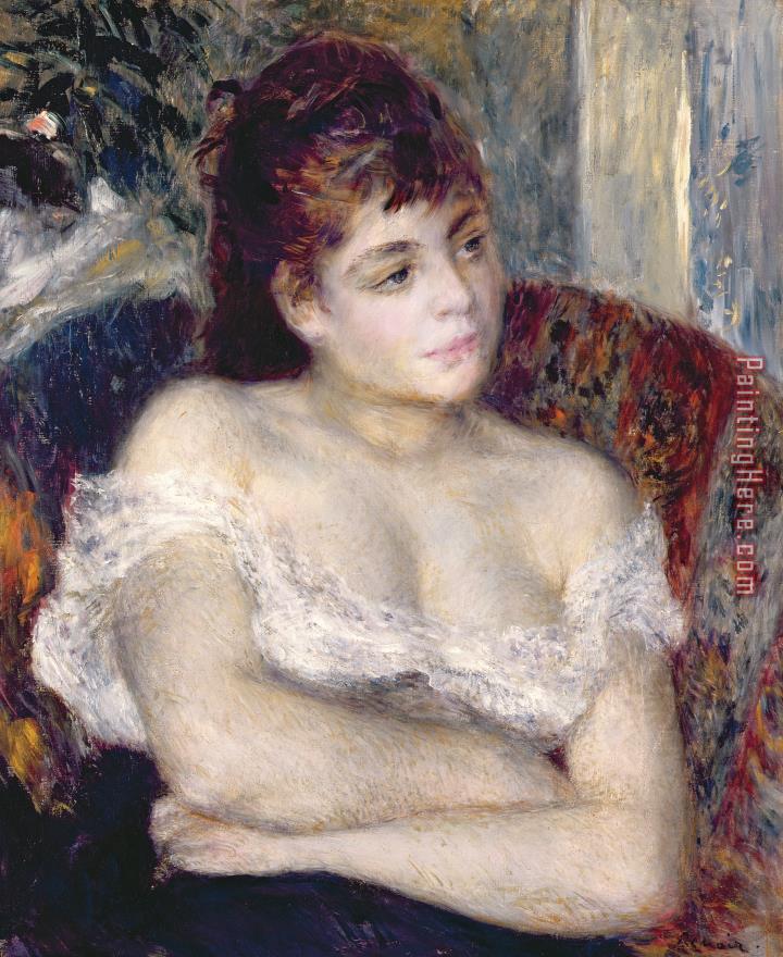Pierre Auguste Renoir Woman in an Armchair